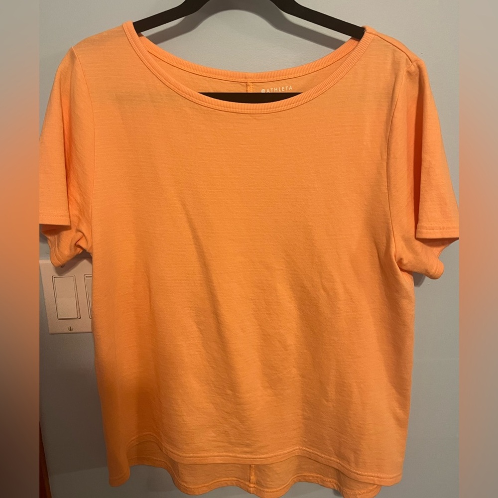 Orange Athleta T-Shirt